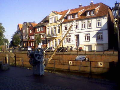 Hafen in Stade